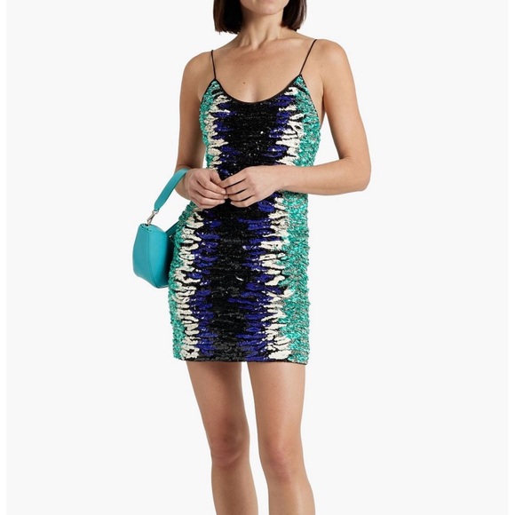 Stunning embellished Alice and Olivia dress NWT, size 4 - Picture 1 of 8